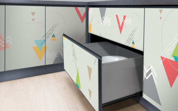 aluminium kitchen drawers
