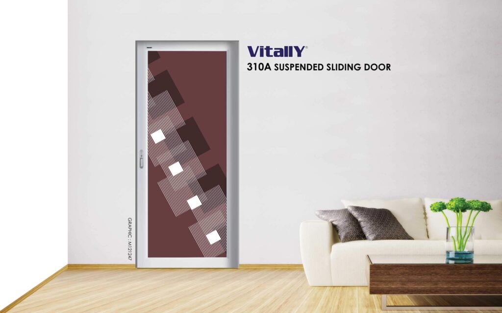 Suspended Sliding Aluminium Door 310A Vitally Sdn Bhd