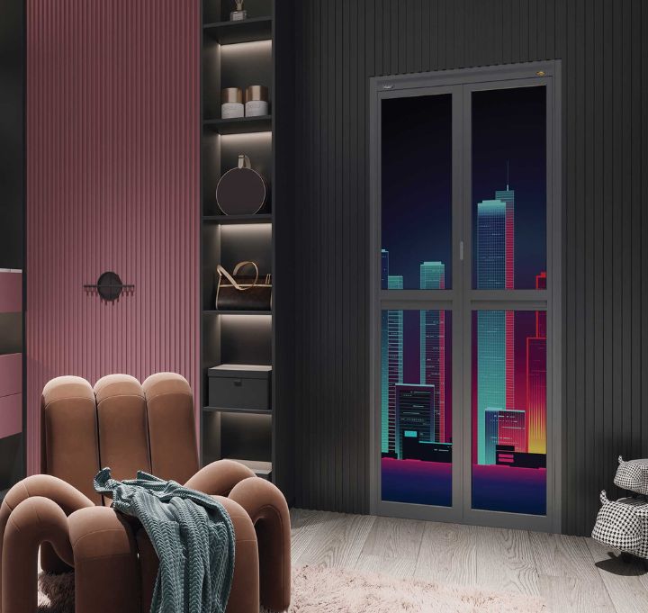 glass toilet doors with Vitally