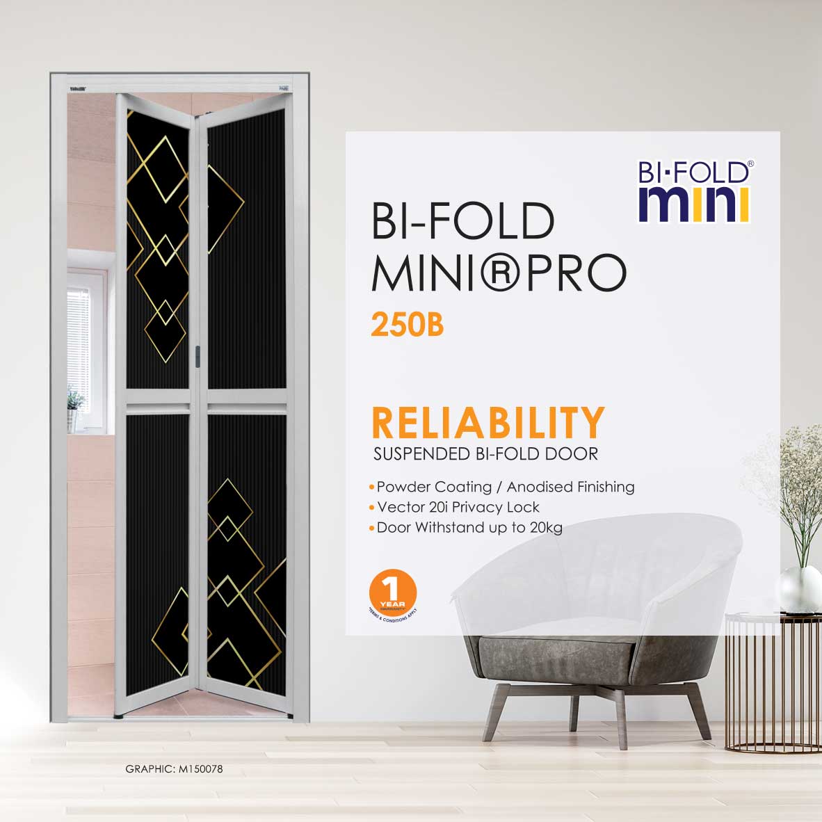 Bi-Fold Mini® Pro